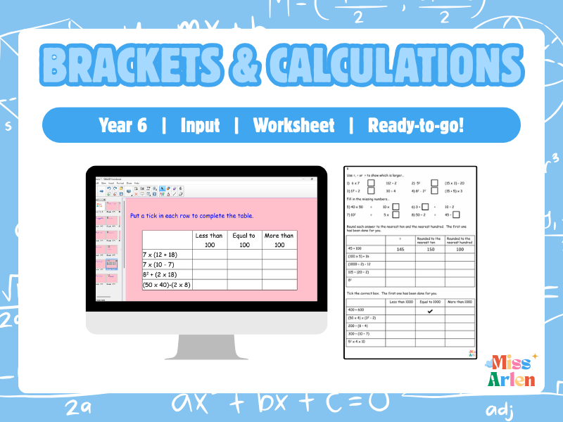 Year 6 Brackets and Calculations