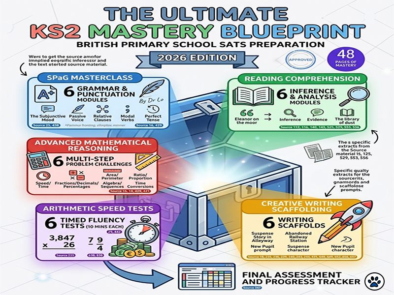 KS2 SATs 2026 Revision: Maths & SPaG Mastery Bundle