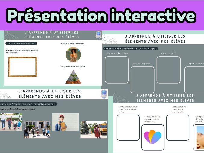 Interactive Presentation Template: Mastering Design Elements & Visual Literacy (All Subjects)