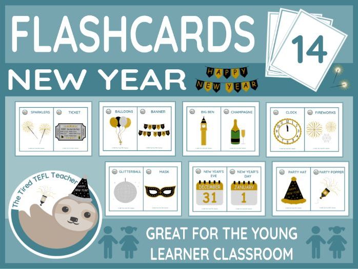 New Year Flashcards