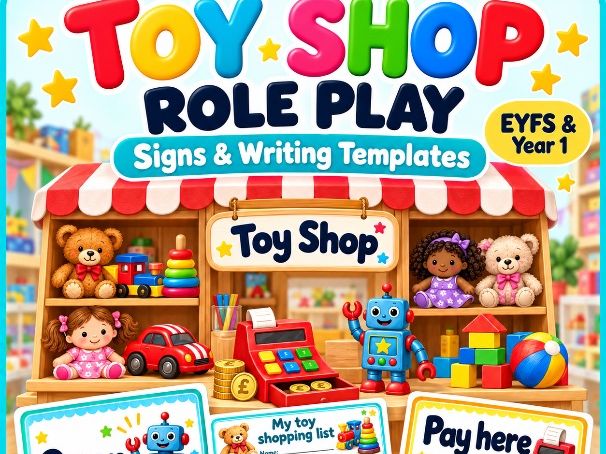 Toy Shop Role Play Pack