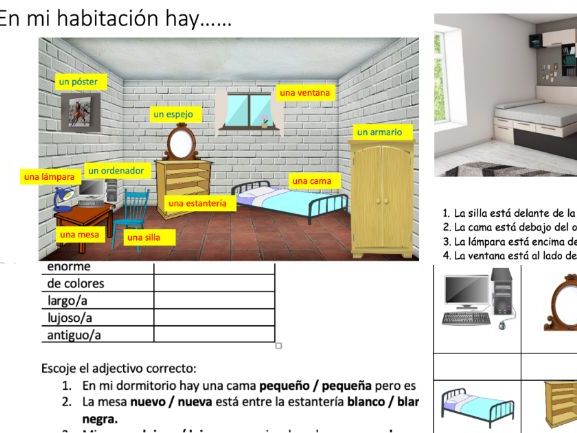 Claro 1 Mi casa 4.4 Mi habitación es mi reino