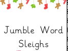 Jumble Word Sleighs
