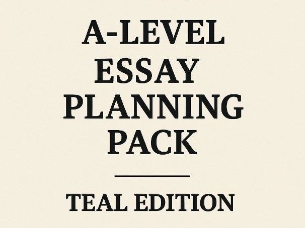 A‑Level English: Full Essay Planning Guide