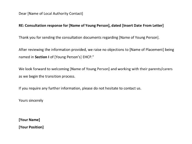 Editable Letter - Offering A Place Following A Consultation