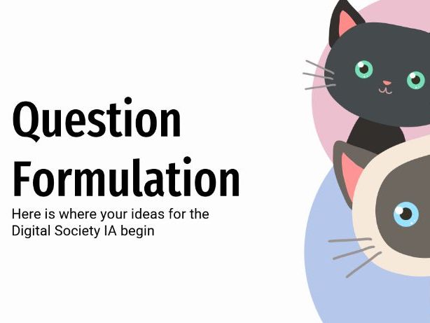 Bundle of resources for IB Digital Society IAs