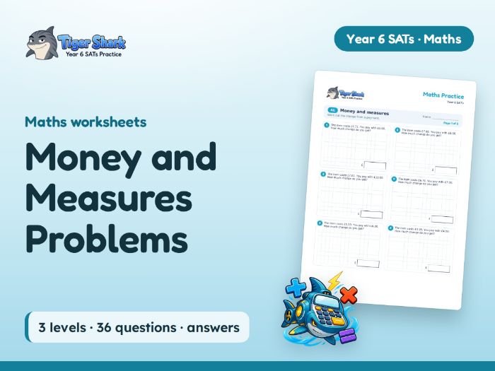 Money and Measures Problems: Year 6 Maths