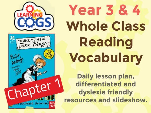 Y4 Whole Class Reading –Ch 1 The Secret Diary of a Housemaid (Informal Language) Dyslexia Friendly