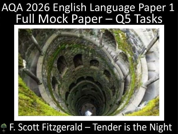 One AQA 2026 English Language Paper 1 Mock | Q5 TASKS (Fit)