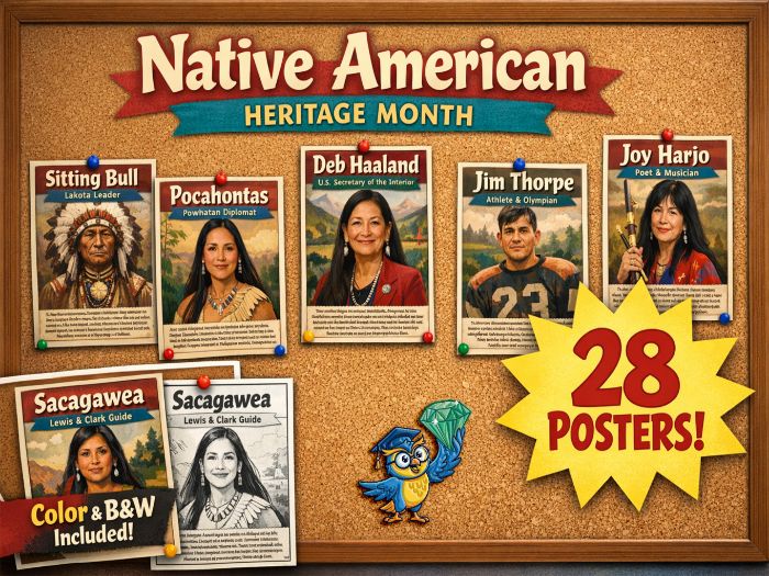 28 Native American Posters