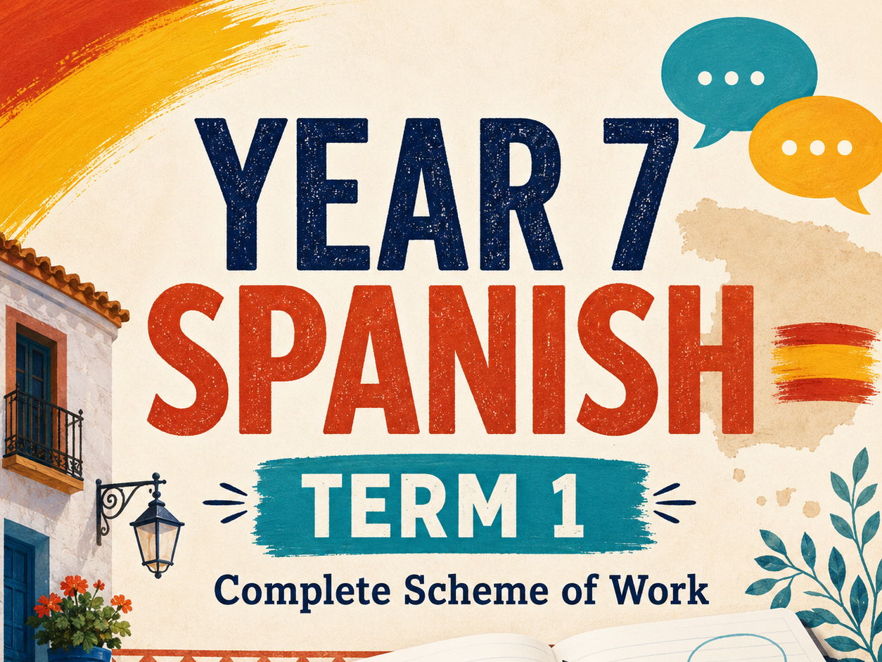 Year 7 Spanish - Term 1 COMPLETE Unit of Work