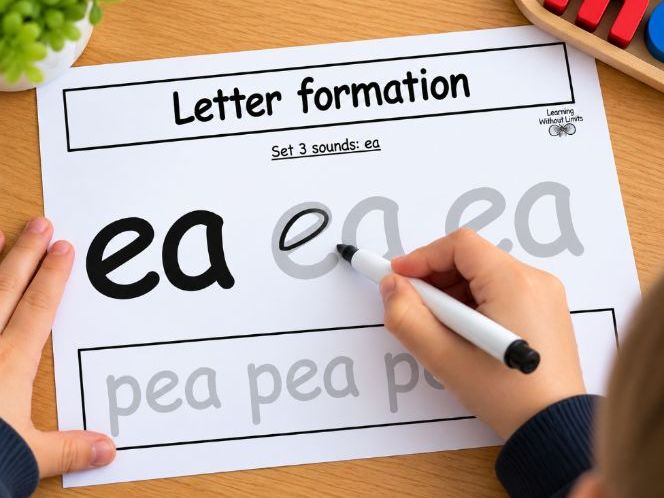 Letter formation Set 3 Phonics
