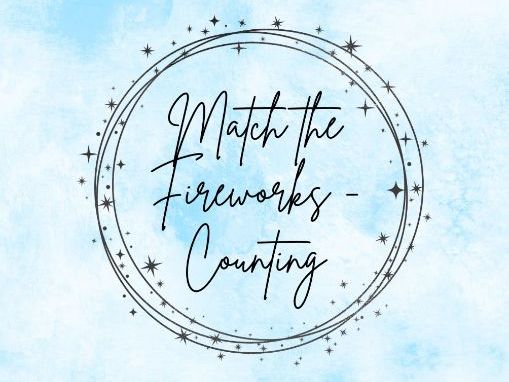 Match the Fireworks - Counting