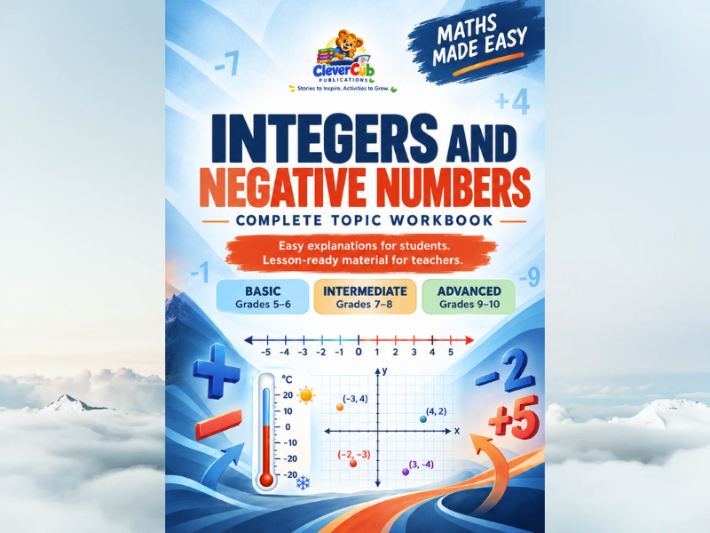 Integers and Negative Numbers | Grades 5–10 | Maths Worksheets & Teaching Resource