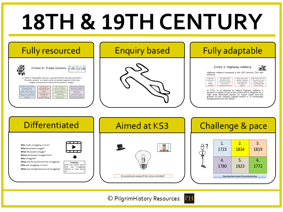 KS3 Crime and Punishment: Crime and Punishment in the 18th and 19th Centuries