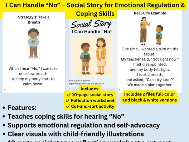 I Can Handle No Social Story