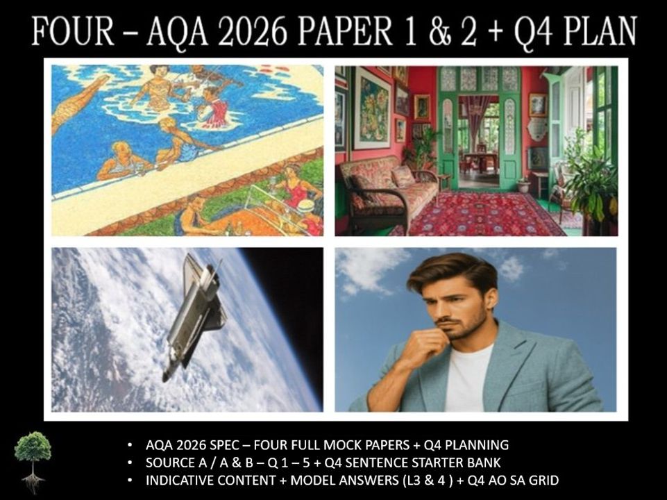 FOUR - PAPER 1 & 2 | 2026 FULL MOCKS | Q4 PLAN