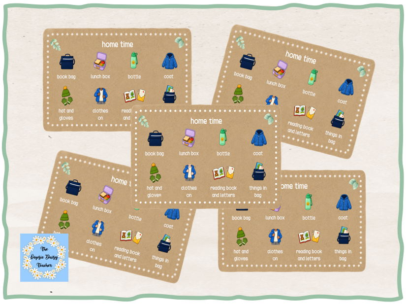 Home Time Step by Step Visual