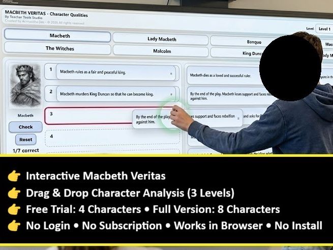 Macbeth Veritas App (FREE TRIAL)