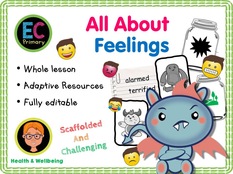 Feelings -  The Colour Monster - KS1