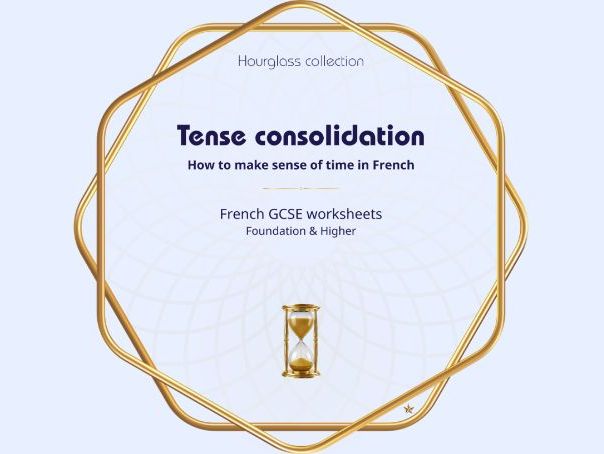 Tense consolidation – French GCSE worksheets (Foundation & Higher)