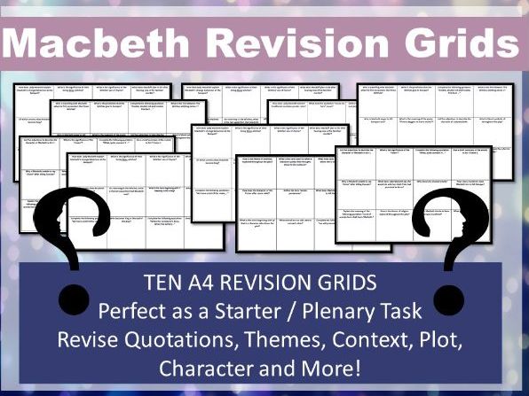 Macbeth Revision Grids