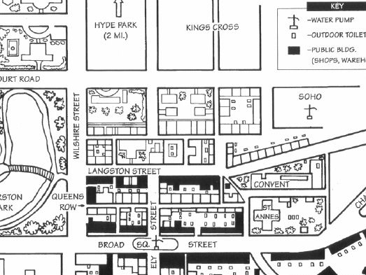 1854 London Cholera Epidemic: Case Mapping Group Activity