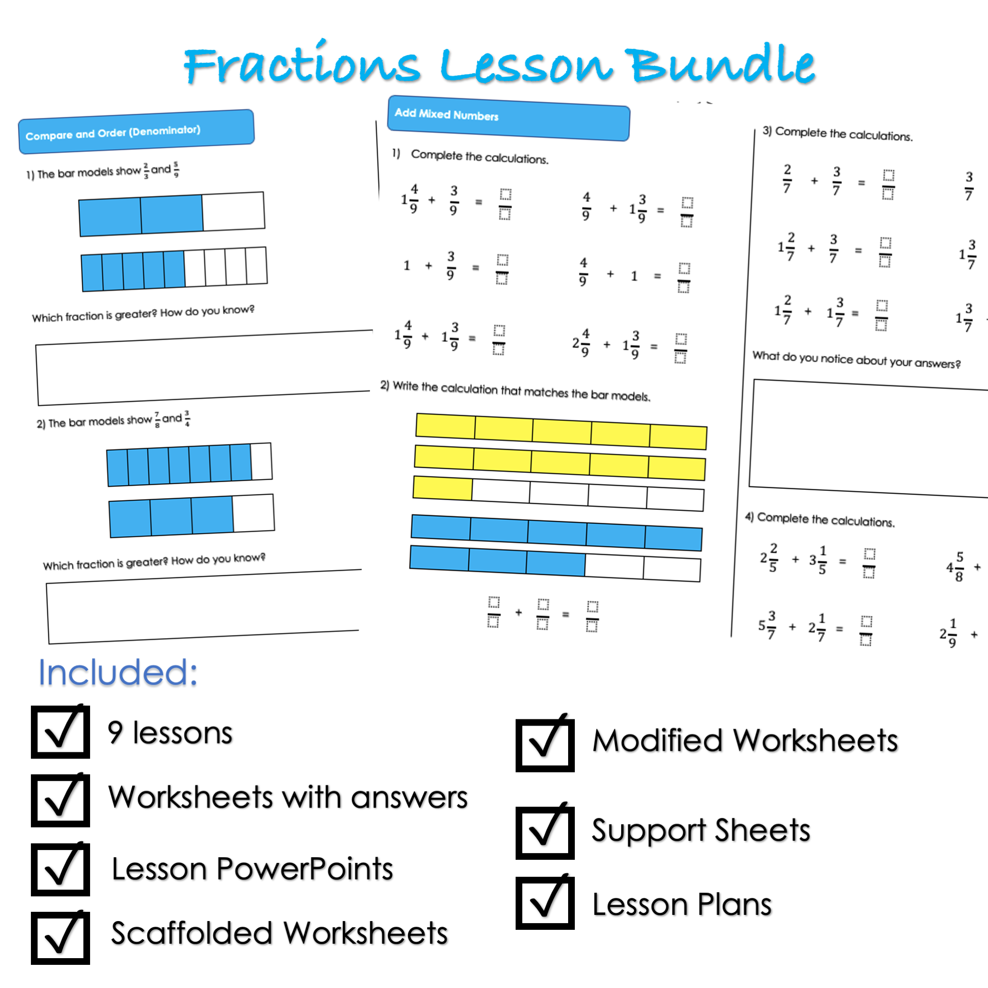Year 6 Fractions (A) Complete Unit