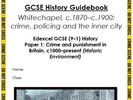 Edexcel C&P Whitechapel Guidebook