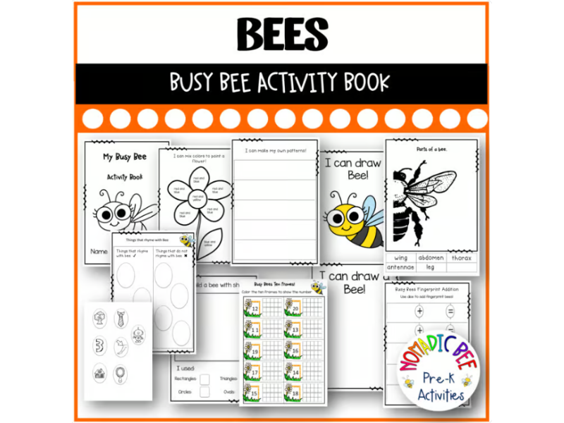 The very Greedy Bee Activities