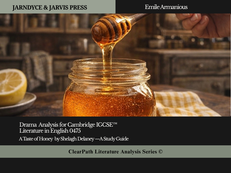 Cambridge 0992/ 0475 A Taste of Honey | Complete Analysis, Study Guide & Revision Pack