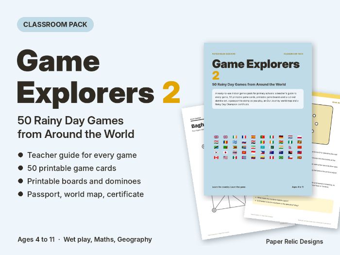 Game Explorers 2: 50 Rainy Day Games from Around the World