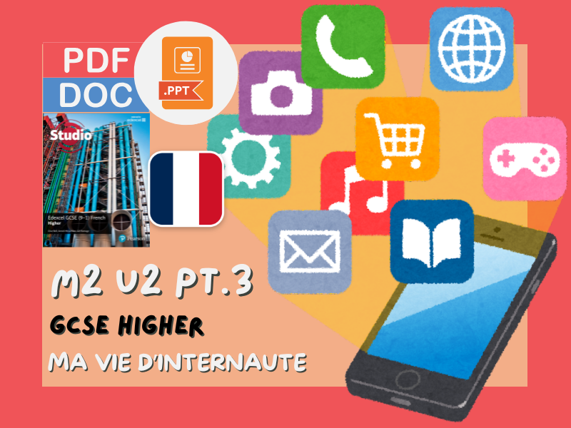 FRENCH GCSE - Studio Higher - Module 2 Unit 2 pt.3 - QUI and QUE