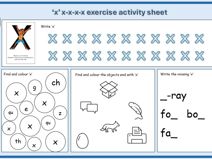 RWI Set 1 activity mats