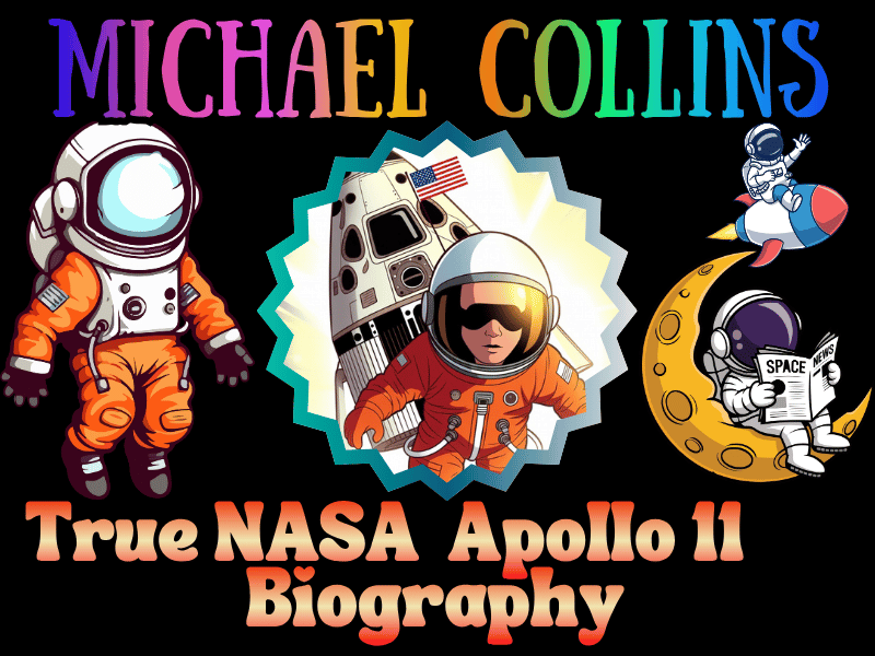 Michael Collins True NASA Apollo 11 Biography Nonfiction Reading Passage