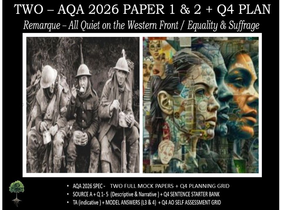 TWO - PAPER 1 & 2 | 2026 FULL MOCKS | Q4 PLAN