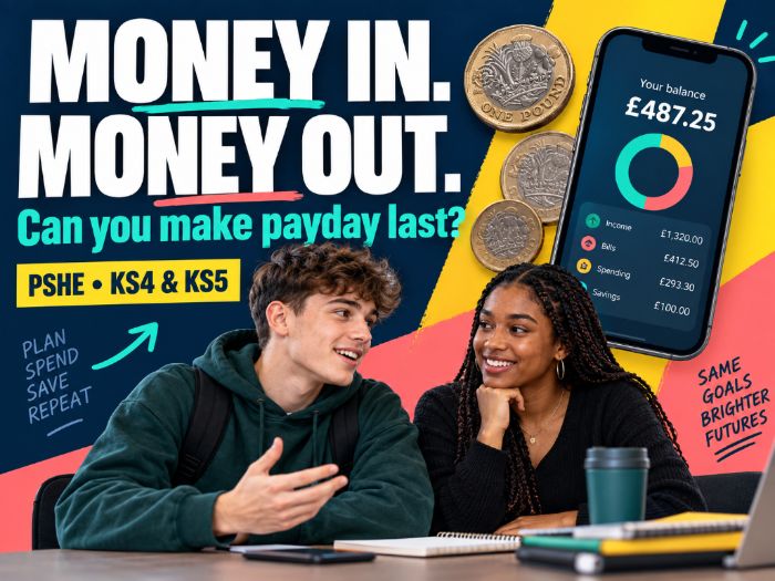 Money In, Money Out | Budgeting and Payslips | KS4–KS5 PSHE Lesson