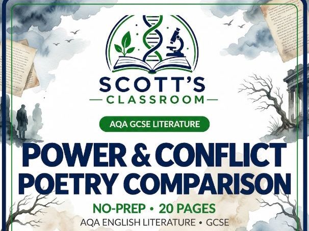 AQA Power and Conflict Poetry Workbook