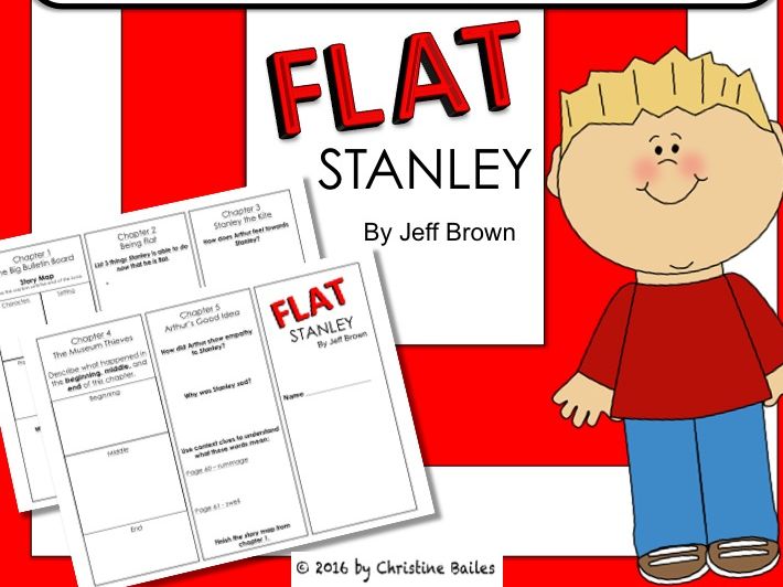 Flat Stanley Reading Trifold