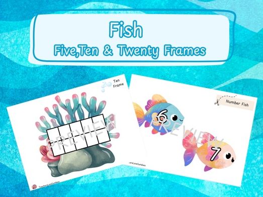 Fish 5,10 and 20 frame & numbers