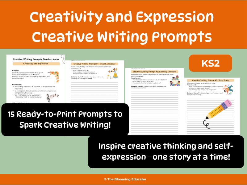 Creativity and Expression - Creative Writing Prompts