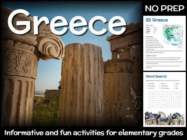 Greece (country study for elementary grades)