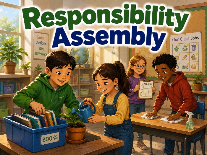 Responsibility Assembly — KS2 | Script + PowerPoint