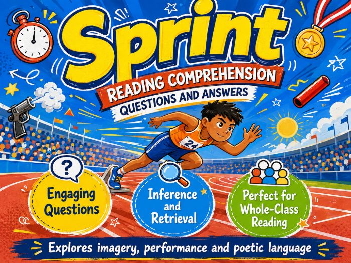 Sprint (Poem) - Comprehension - LKS2