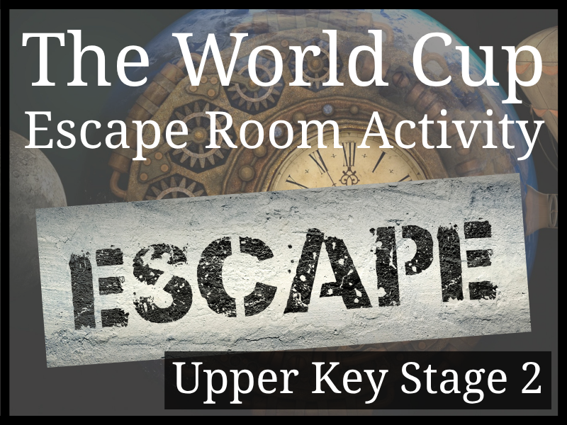 Football World Cup Escape Room Activity