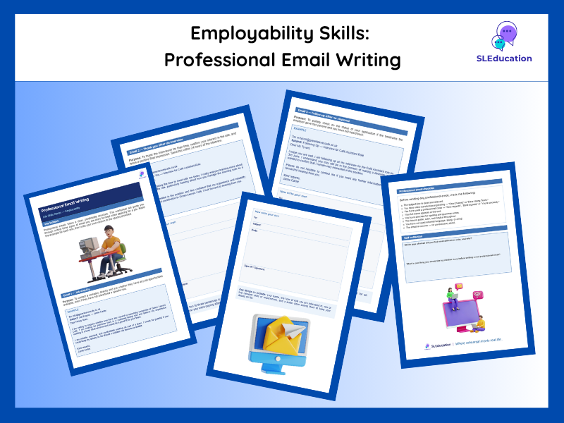 Professional Email Writing | Life Skills for Autism | Employability Skills | ASD