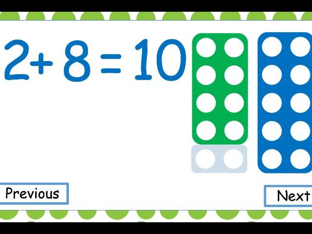 Numicon Addition to 10 PowerPoint