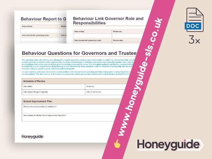 Behaviour Link Governors Support Audit Pack