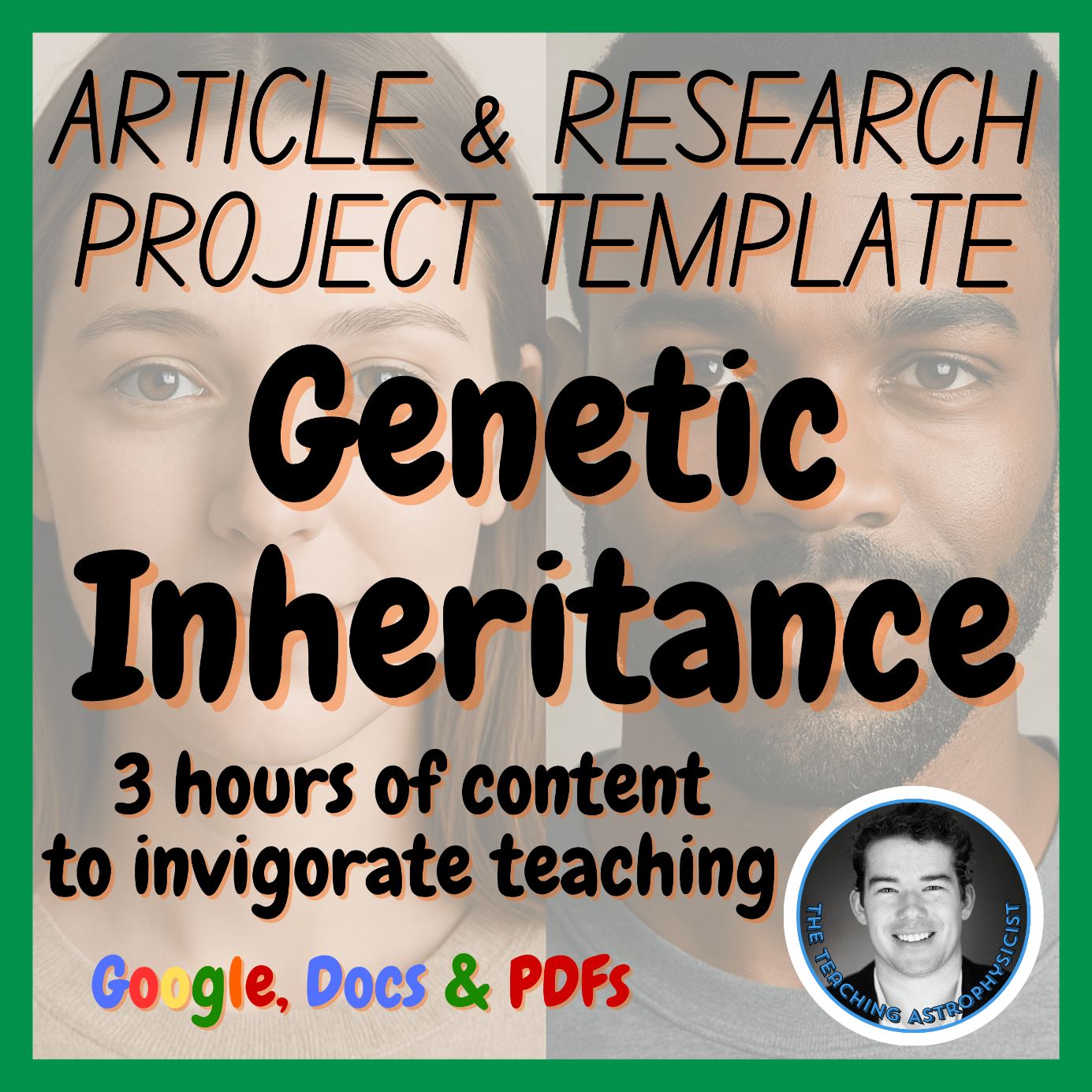Genetic Inheritance | Biology Article + Research Project Template | Life Science