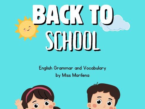 Back to School Activity Pack | Fun Handouts for Elementary | ESL & ELL Friendly
